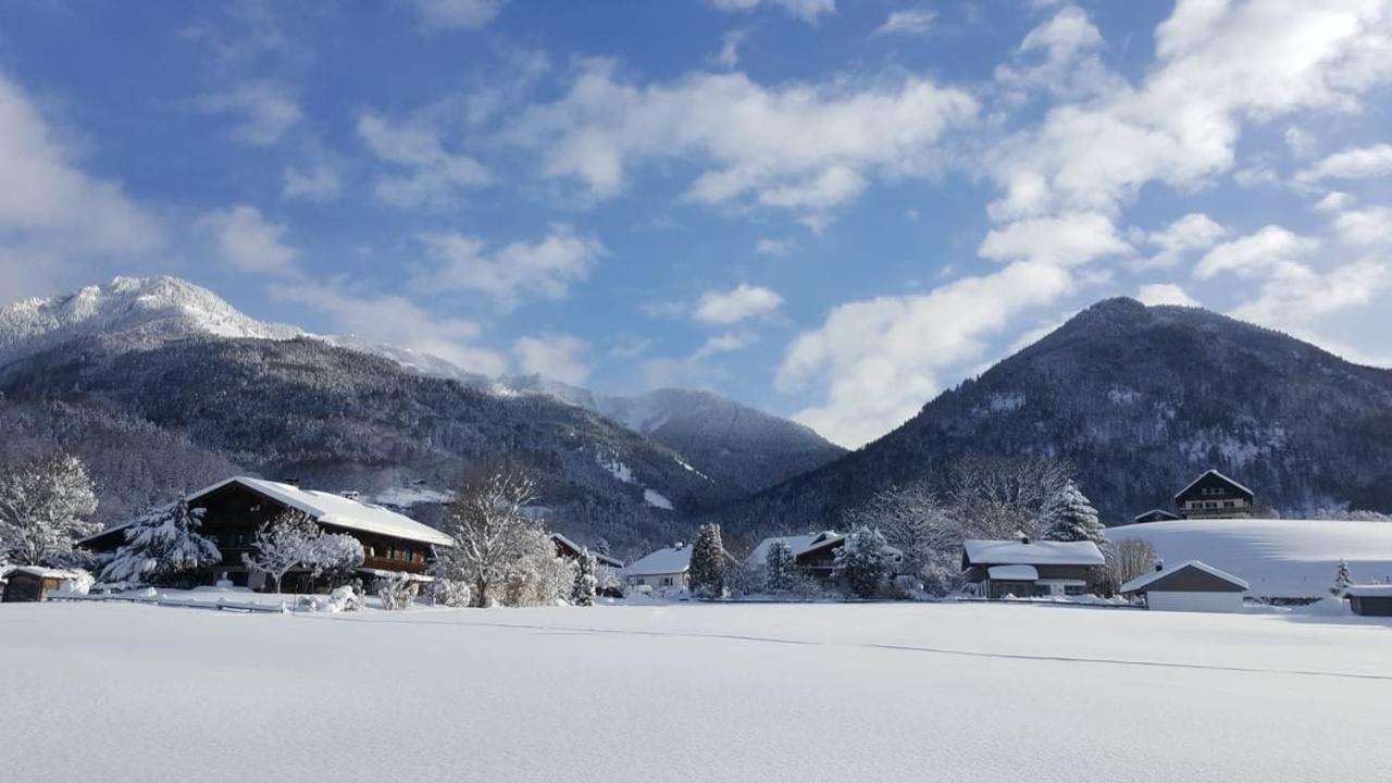 Chiemgauferienwohnungen - Wanderlust Und Alpenrose Unterwössen Esterno foto